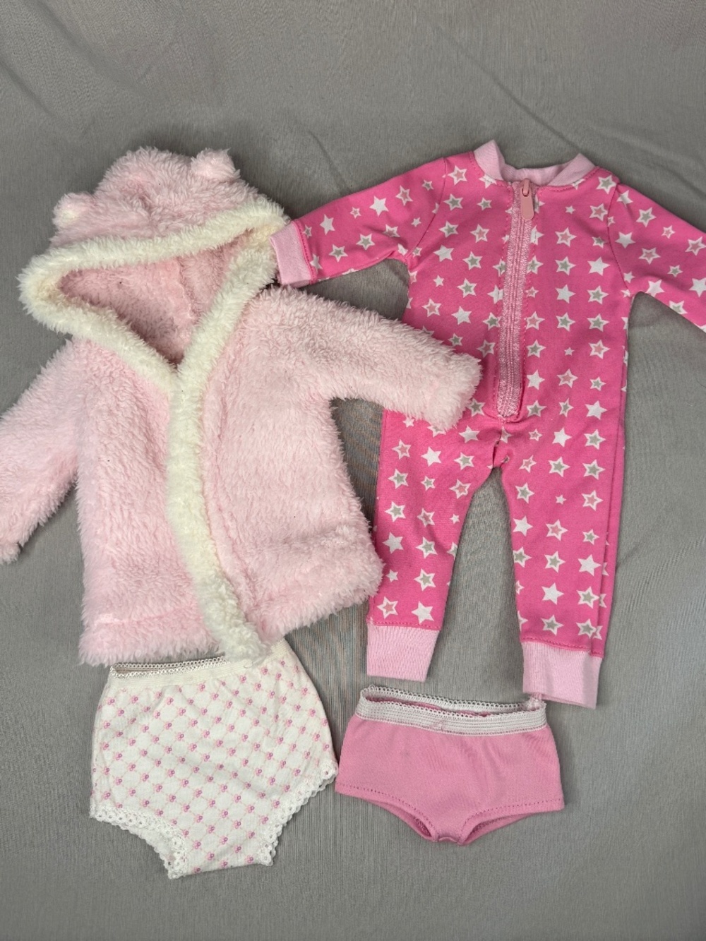 Outfit for 18” Doll – Assorted Pink Comfy Clothes